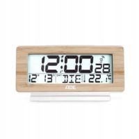 Budzik elektroniczny z kalendarzem termometrem ADE 12,5 x 4 x 8,5 cm