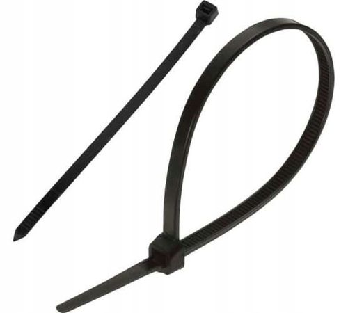 MOCNE OPASKI ZACISKOWE KABLOWE TRYTKI UV CZARNE 3,6x300 JAKOŚĆ na Arena.pl