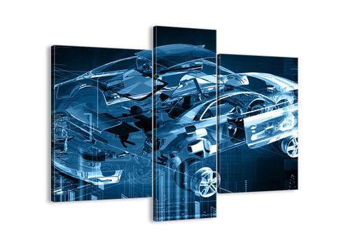 Obraz Na Płótnie - Samochód Prototyp - 95X80 Cm - Cb95X80-2615 na Arena.pl