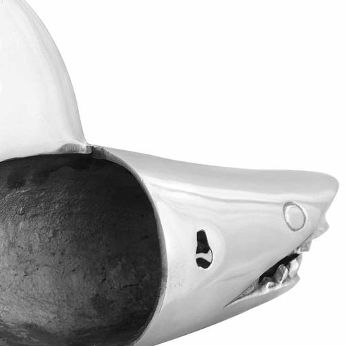 Rzeźba Srebrny 68 x 20 x 24 cm Aluminium na Arena.pl