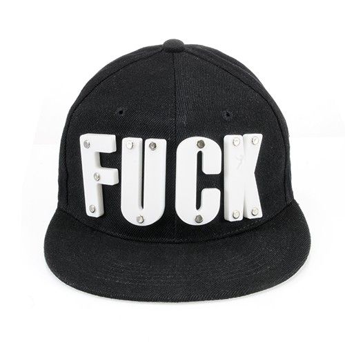 czapka snap back plexi FUCK na Arena.pl