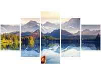 80CM 150CM OBRAZ 5 ELEM PRZED WYPRAWĄ ŚCIENNY