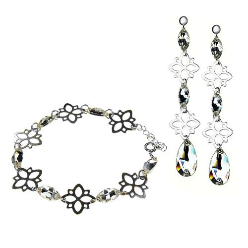 bransoletka srebro elementy Swarovski® na Arena.pl
