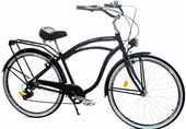 Rower Dallas Cruiser Men 28" 7spd Classic Alu - czarny
