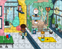 Puzzle Toca Life World