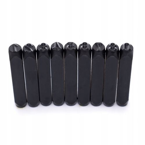 NUMERATOR NUMERATORY ZNACZNIKI LITERY + CYFRY 8MM STEMPLE DO NABIJANIA STAL na Arena.pl