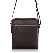 skórzana saszetka męska brodrene g-01 brązowa