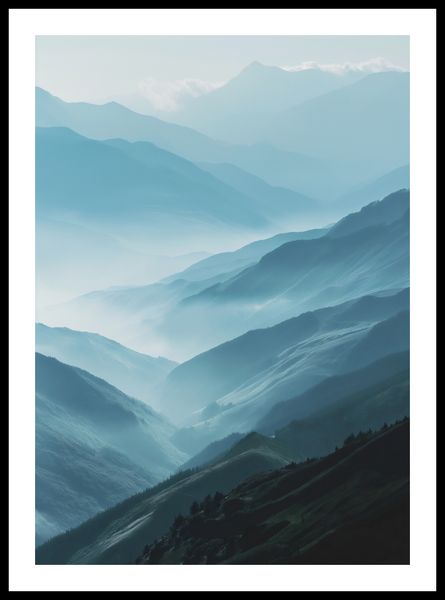Plakat 42x59,4cm Między Chmurami zdjęcie 3