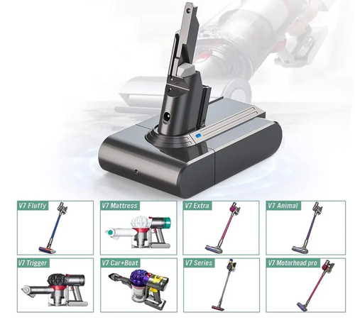 Akumulator 6000 mAh do Dyson V7 akumulator zamienny do odkurzacza na Arena.pl