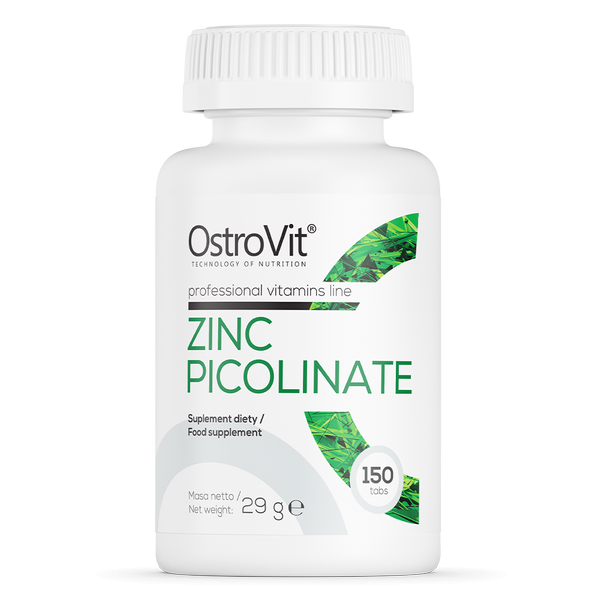 Zinc Picolinate 150 Tabs - Ostrovit zdjęcie 1