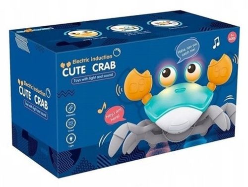 UCIEKAJĄCY PEŁZAJĄCY KRAB CHODZĄCY ZABAWKA INTERAKTYWNA dla DZIECKA LED XL na Arena.pl