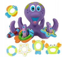 OŚMIORNICA DO ZABAWY W WODZIE DO WANNY KĄPIELI RINGO KOLOROWE ZABAWKI