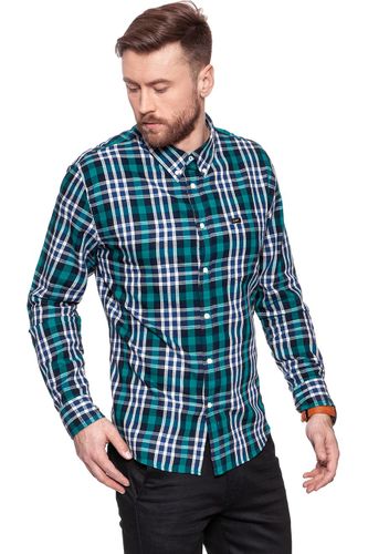 LEE SLIM BUTTON DOWN MEDIEVAL BLUE L66VEN13 XL na Arena.pl