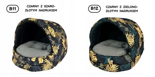 Legowisko Dla Psa Dużego Owalne Budka Materac Poduszka Materiałowe Buda L na Arena.pl