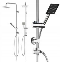 DESZCZOWNICA zestaw prysznicowy bateria prysznicowa natrysk prysznic TOBA