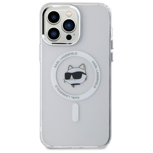 Etui Karl Lagerfeld do iPhone 13 Pro Max, Biały, MagSafe na Arena.pl