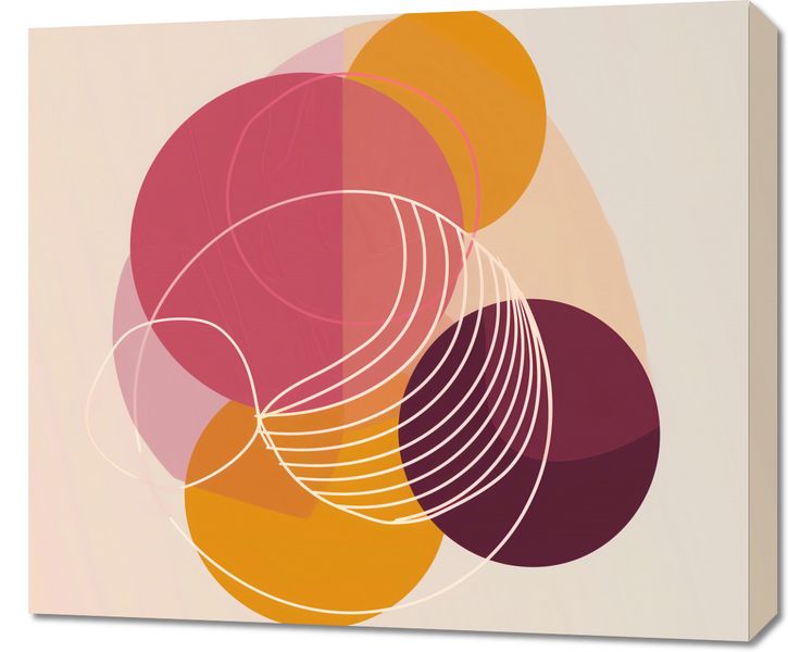 Obraz 70x60cm Przenikanie Ciepła zdjęcie 1