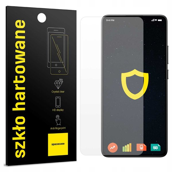 Spacecase Glass 2.5D Clear Poco X7 Pro 5G zdjęcie 1