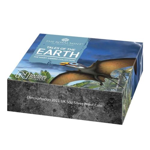 Tales of the Earth: Dimorphodon 50p Srebro 2021 Proof na Arena.pl