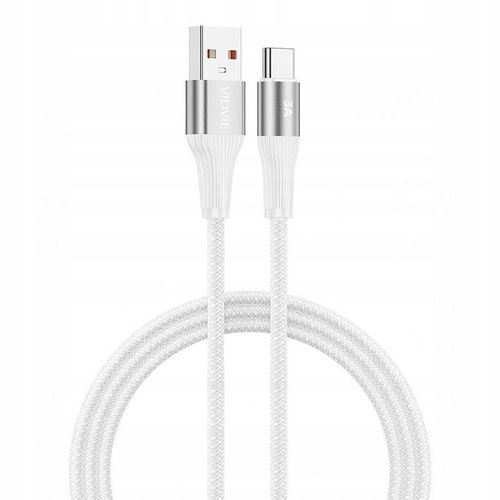 TYP-C KABEL USB-C 3 METROWY DŁUGI BIAŁY PRZEWÓD 3A na Arena.pl