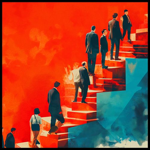 Plakat 100x100cm Metafory Sukcesu na Arena.pl