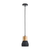 Lampa wisząca CONCRETE czarny beton