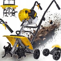 GLEBOGRYZARKA SPALINOWA KULTYWATOR GLEBY ZIEMI MOCNA 52cm3 30cm 4 NOŻE JOHN