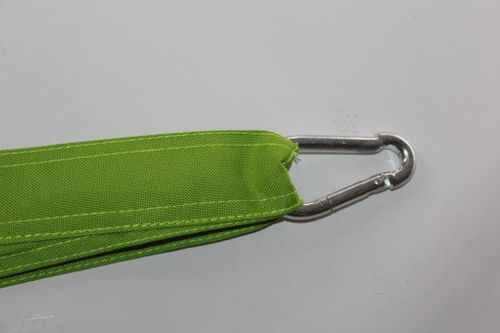 HUŚTAWKA HAMAK KOKON zielony z szarą lamówką na Arena.pl