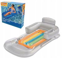 43028 MATERAC Z OPARCIEM FOTEL DO WODY BESTWAY RÓŻNE KOLORY 161CMX84CM