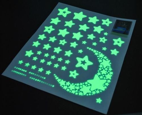 Naklejki ścienne - gwiazdy fluorescencyjne na Arena.pl
