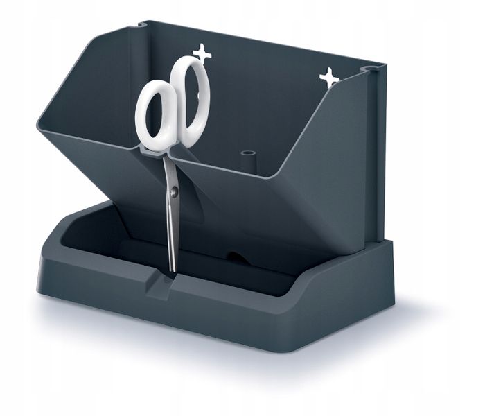 Ogród wertykalny wiszący MINI CASCADE IO1W200 | Antracyt, Wymiary 11.4x19.5x47.5 cm, Kolor Antracyt, Prosperplast zdjęcie 5