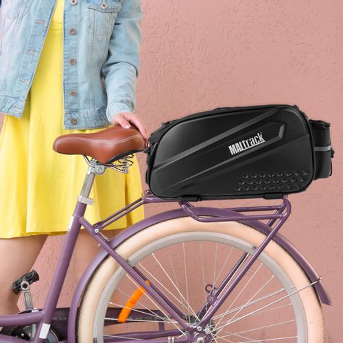 Torba na Rower Sakwa Wodoodporna na Bagażnik z Paskiem 10l na Arena.pl
