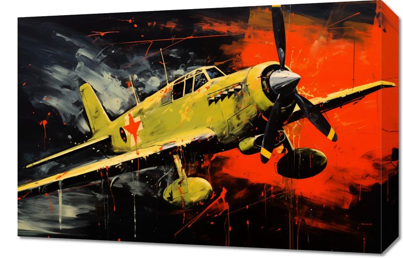 Obraz 60x40cm Barwny Przelot zdjęcie 1