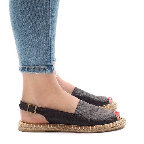 Brązowe sandały espadryle B218 r.40 na Arena.pl