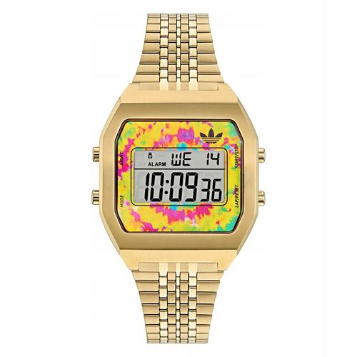 adidas Zegarek Digital Two AOST24559 Złoty na Arena.pl