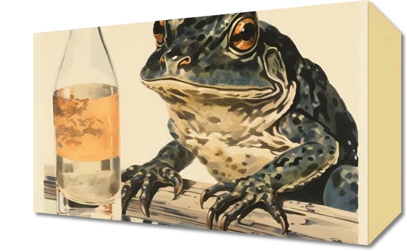 Obraz 30x20cm Refleksje Błotniaka zdjęcie 1