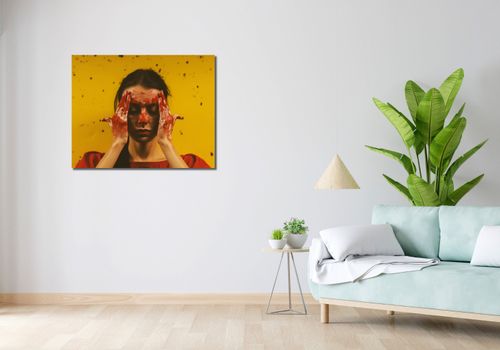 Obraz 90x70cm Dotyk Ekspresji Własnej na Arena.pl