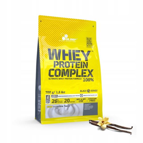 OLIMP WHEY PROTEIN COMPLEX 100% 700g BIAŁKO SERWATKOWE ODŻYWKA BIAŁKOWA na Arena.pl
