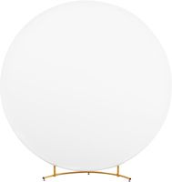 POKROWIEC BIAŁY MATERIAŁ ŚCIANKA DO ZDJĘĆ STOJAK 2M NA KOŁO BALONY STELAŻ