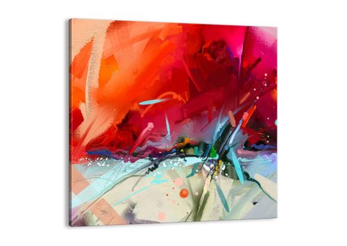 Obraz Na Płótnie - Kompozycja Dynamika - 60X60 Cm - Ac60X60-4036 na Arena.pl