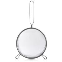 Sitko Kuchenne Stalowe Cedzak z Uchwytem do Odcedzania Przesiewania 20 cm