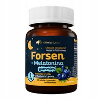 OLIMP FORSEN FAST + MELATONINA GUMMIES 30szt ŻELKI Z MELATONINĄ MELISA