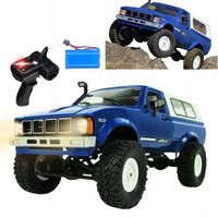 ZDALNIE STEROWANY SAMOCHÓD TERENOWY WPL C24 RC REALISTYCZNY NIEBIESKI
