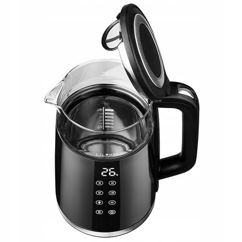 CZAJNIK ELEKTRYCZNY BEZPRZEWODOWY 1,7l 2200W SZKLANY REGULACJA na Arena.pl