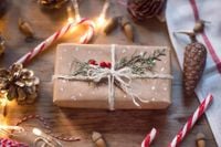 KULA ŚNIEŻNA 17 CM Z POZYTYWKA ŚWIĄTECZNA SZKLANA PREZENT NA ŚWIĘTA