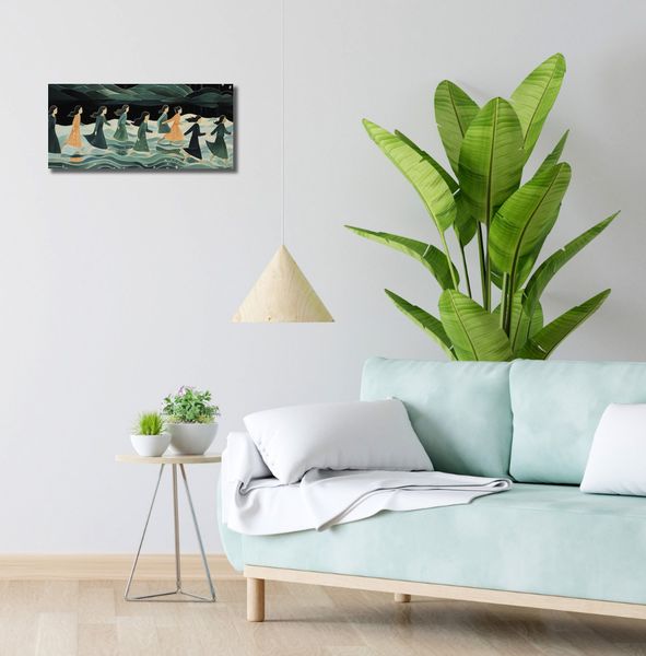 Obraz 50x20cm Nocna Procesja zdjęcie 2