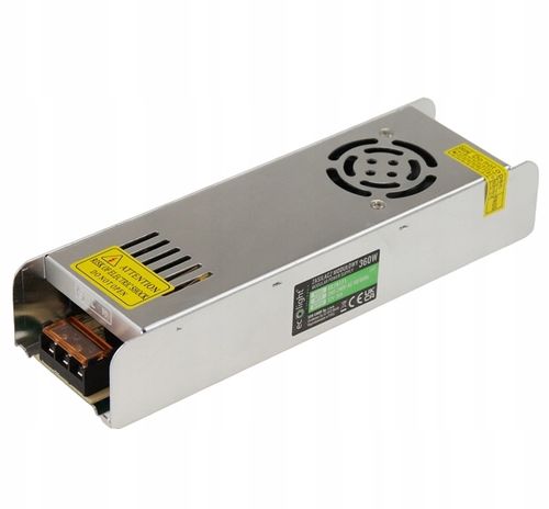 ZASILACZ MODUŁOWY SLIM DO LEDÓW LED 12V 360W 30A IP20 na Arena.pl