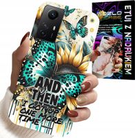ETUI DO XIAOMI NOTE 12S 4G - AND THEN I GOT UP, KOBIECE WZORY + FOLIA
