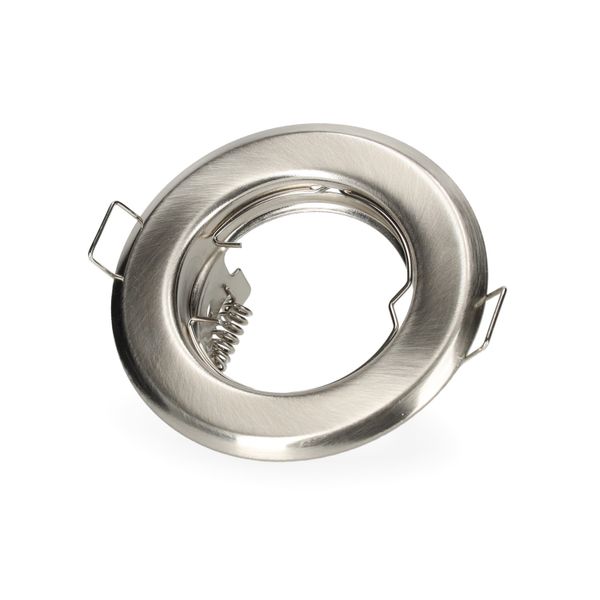 Oczko sufitowe LUMO oprawa ozdobna halogen MATOWY CHROM okrągły zdjęcie 3