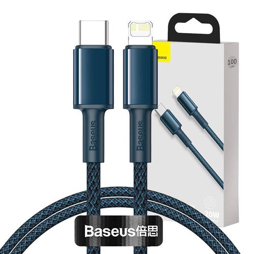 kabel usb-c do lightning baseus high density braided, 20w, 5a, pd, 1m na Arena.pl